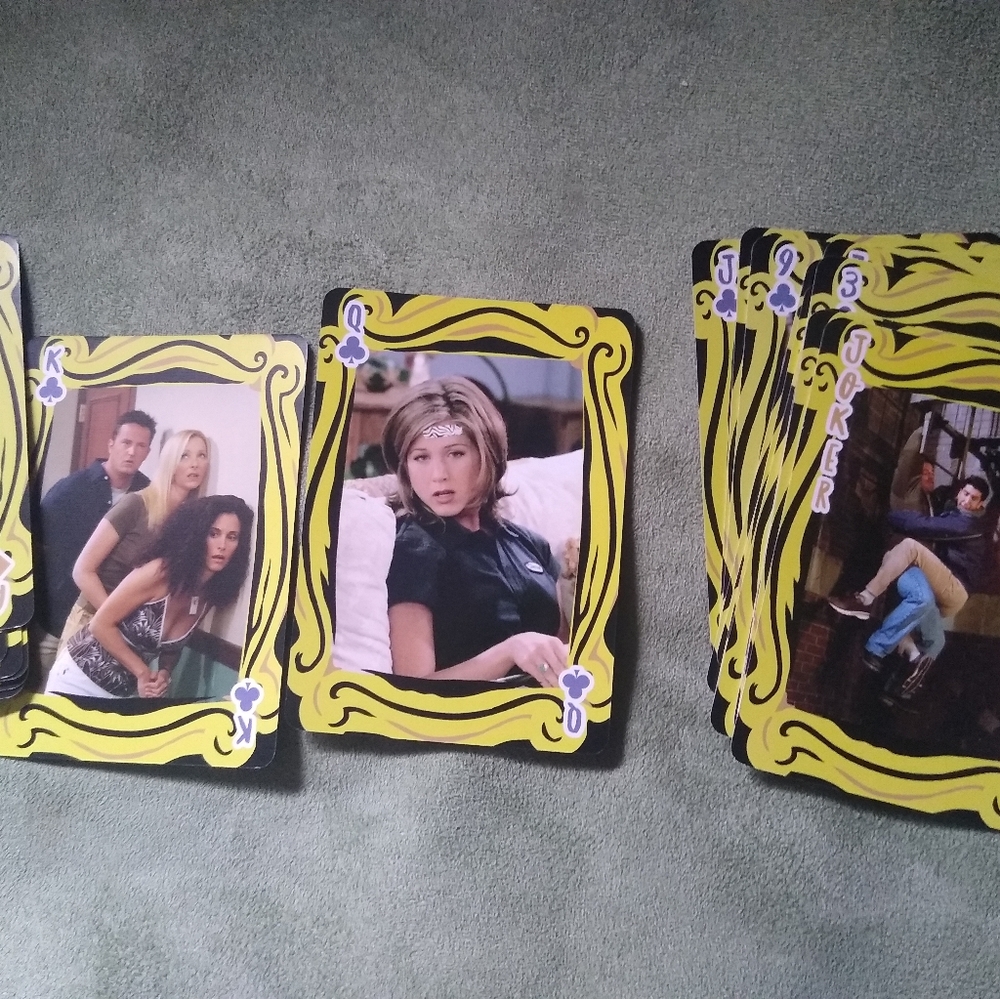 Playing Cards Friends NWOT Collector's Item - Picture 4 of 9